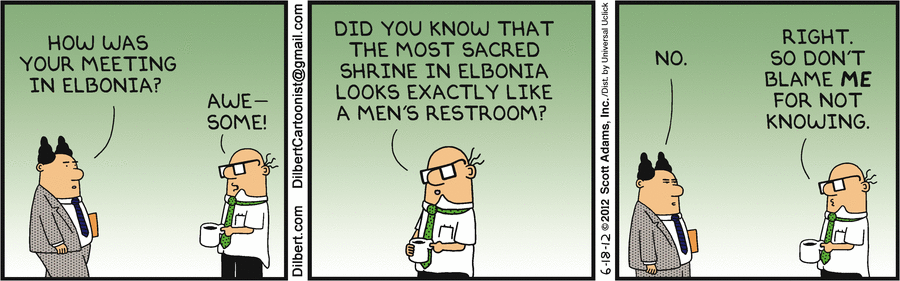Dilbert Cartoon
